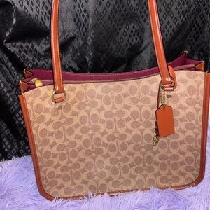 Coach Tyler Carryall In Signature Canvas